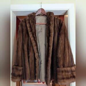 Vintage 50s/60s Mink Fur Coat